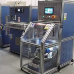 Optical fiber coloring machine